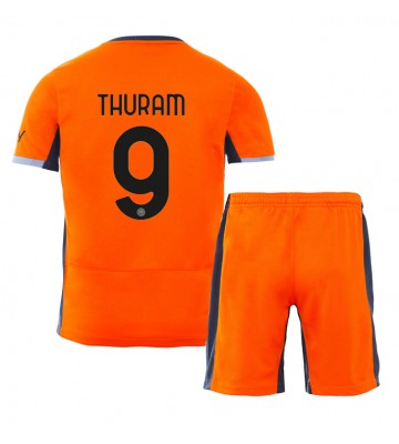 Inter Milan Marcus Thuram #9 Tredjeställ Barn 2023-24 Kortärmad (+ Korta byxor)